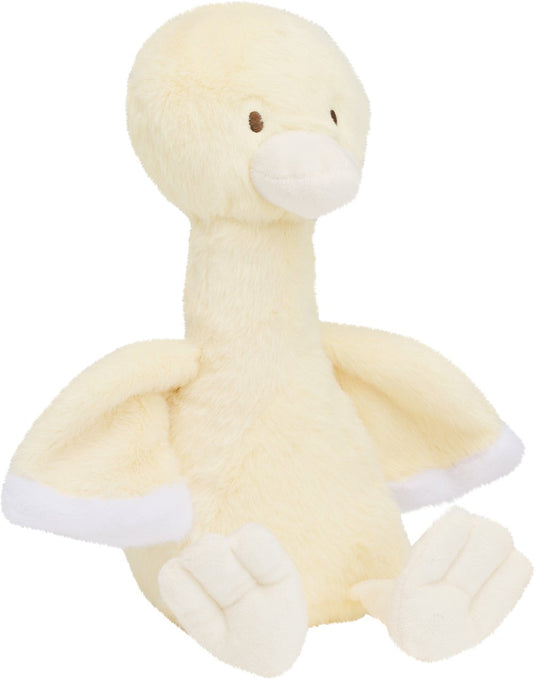 Happy horse cosy eend knuffel 34 cm - geel - baby knuffel