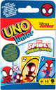 Mattel games mattel uno junior kaartspel spidey friends voor kinderen.