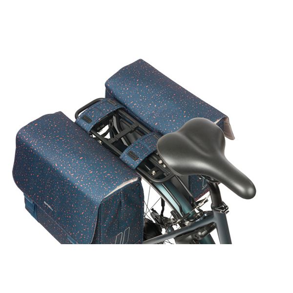 Load image into Gallery viewer, Basil dubbele fietstas flair 35 liter - navy
