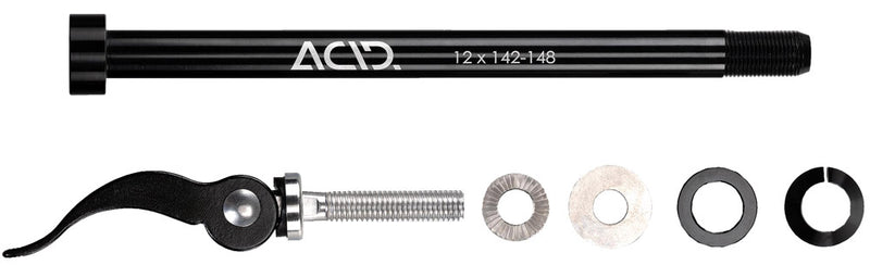 Load image into Gallery viewer, Acid thru axle for bicycle trailer

