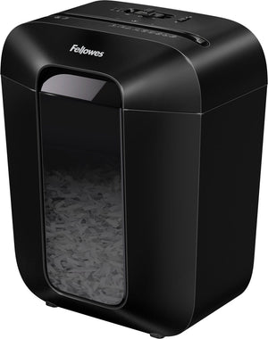 Fellowes lx45 - papierversnipperaar - p4 cross-cut - 8 vel - 17l