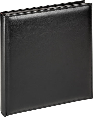 Walther fa-386-b deluxe - classic album - formaat 28x30,5 cm x 50 zwarte pagina's - zwart