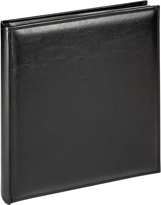 Walther fa-386-b deluxe - classic album - formaat 28x30,5 cm x 50 zwarte pagina's - zwart