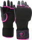 Super pro combat gear binnenhandschoenen met bandage zwart roze extra extra small
