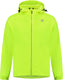 Rogelli commuter core regenjas unisex - waterdicht - fluorgeel - l