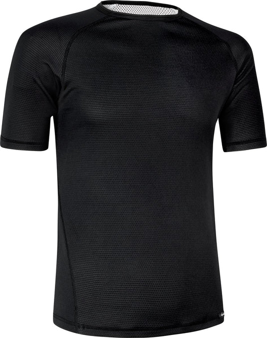 Gripgrab - ride thermal korte mouw fiets base layer ondershirt zweethemd - zwart - unisex - maat s