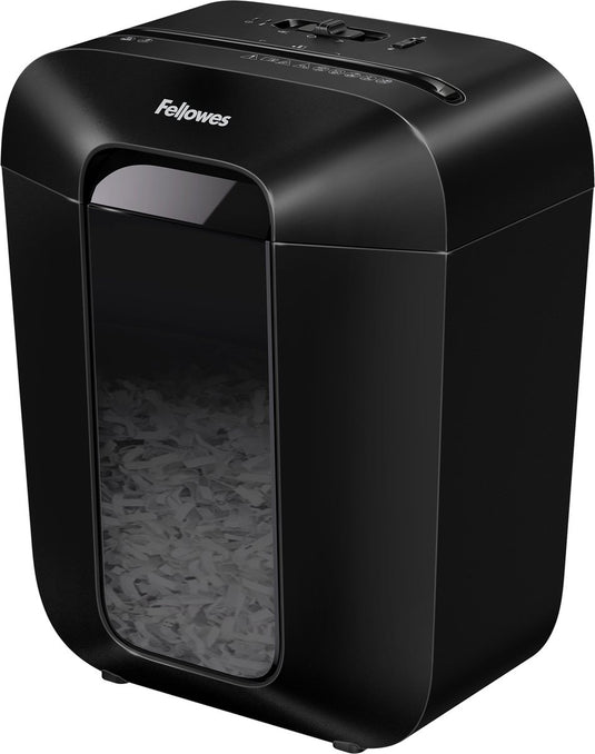 Fellowes lx45 - papierversnipperaar - p4 cross-cut - 8 vel - 17l