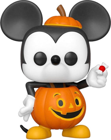 Disney funko mickey mouse - halloween pop! mickey trick or treat 9 cm verzamelfiguur - multicolours