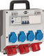 Brennenstuhl wandverdeler 4 16a ip44 3x ls 230v 16 a, 1xfi 40 a 4-polig 30ma