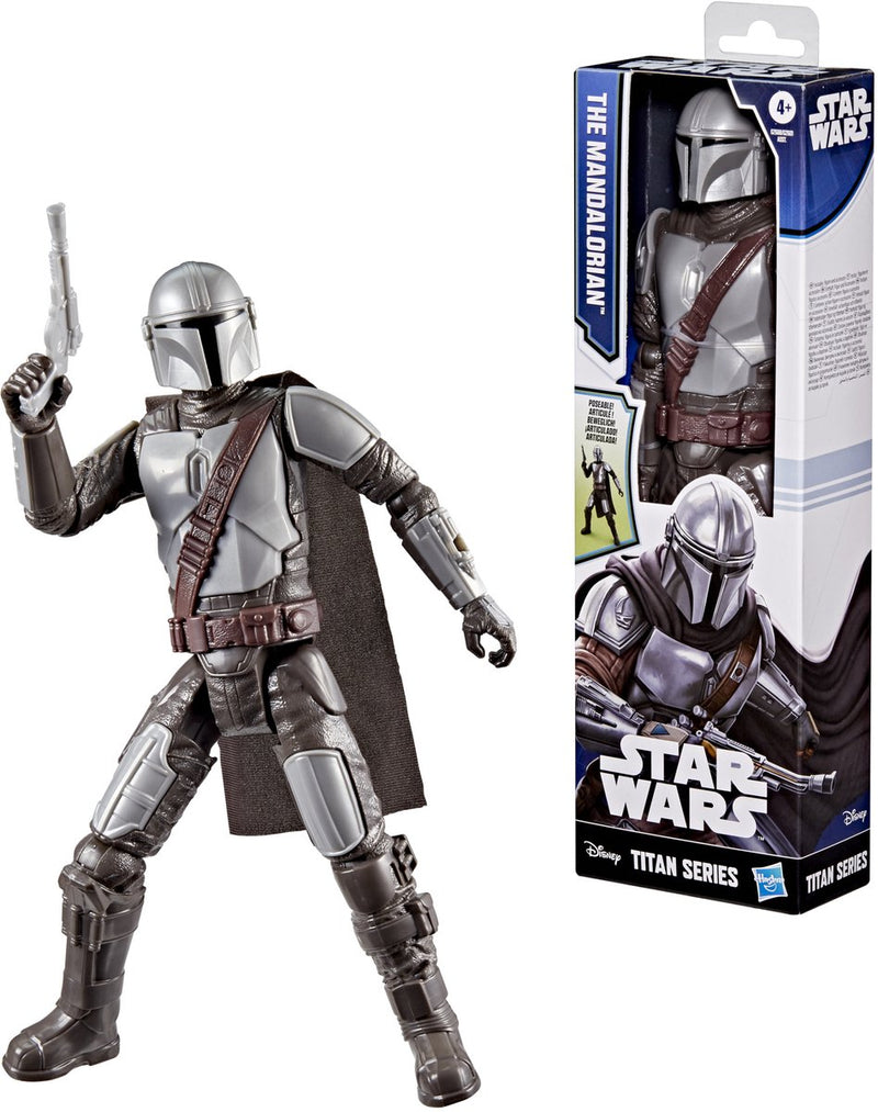 Chargez l'image dans la visionneuse de la galerie, Hasbro marvel star wars titan series mandalorian speelfiguur
