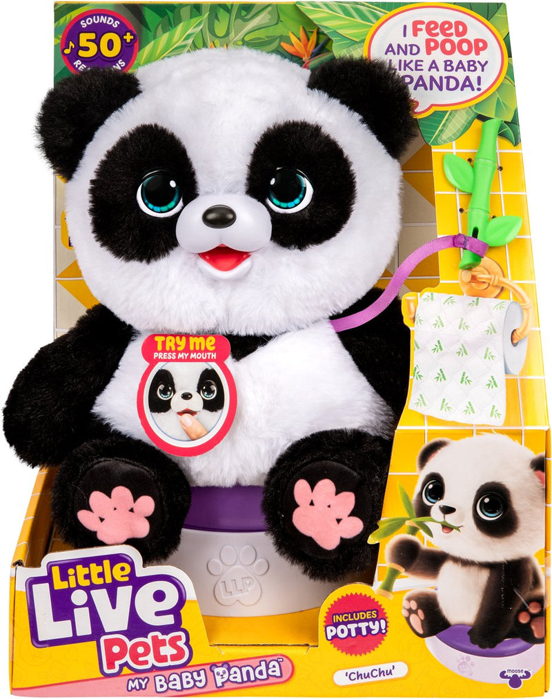Chargez l'image dans la visionneuse de la galerie, Little live pets my baby panda chuchu - interactieve knuffel
