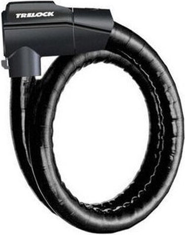 Trelock pk pantserkabelslot 360 100 19mm zwart