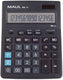 Maul bureaurekenmachine mxl 16 lcd-scherm 1-regelig, 16 cijfers solar batterij 20.5 x 15.5 x 3.5 cm zwart