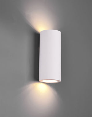 Trio zazou - wandlamp - wit - excl. 2x gu10 4,9 w -