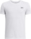 Under armour ua b sportstyle lc ss unisex sportshirt - wit - zwart