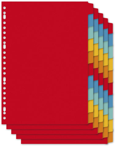 Kangaro tabbladen a4 - 10-delig - blanco tabs