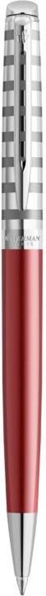 Waterman balpen hémisphère deluxe red met palladium detail