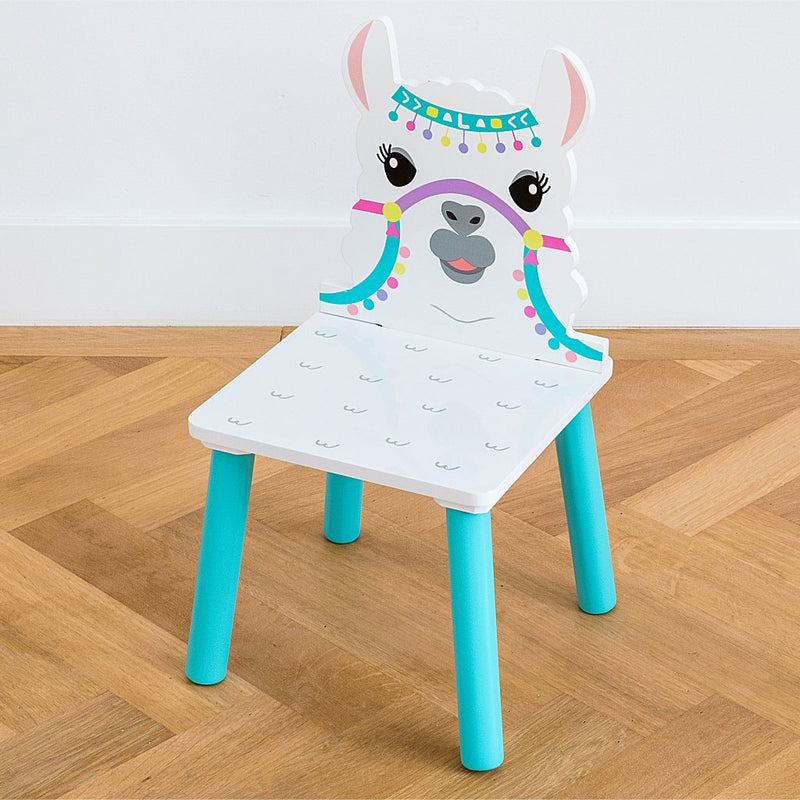 Load image into Gallery viewer, Lama houten tafel met 2 stoelen
