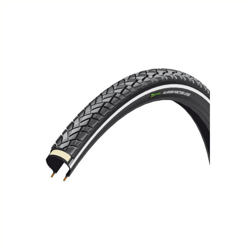Buitenbandbeyond by-101 kleur:zwart met reflectie, 1mm anti-lek maat: 28x1.60 etrto 42-622
