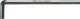 Wera 950 l stiftsleutel, metrisch, verchroomd, hex-plus, 12.0 mm - 1 stuk(s) - 05021645001