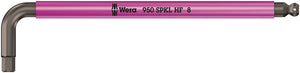 Wera 950 spkl hf stiftsleutel multicolour, metrisch, met vasthoudfunctie, 6,0 mm - 1 stuk(s) - 05022203001