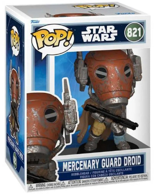 Funko pop star wars: mandalorian grogu - mercenary