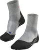 Falke tk2 cool short anti-blaar dik lyocell functioneel materiaal wandelsokken heren grijs - maat 46-48