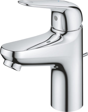 Grohe quickfix swift eengreepsmengkraan met pop-up waste set - s-size - energie- en waterbesparend - chroom