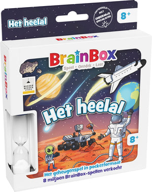 Bezzerwizzer brainbox pocket het heelal - nederlands kaartspel