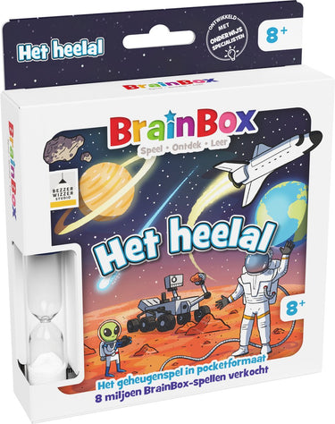 Bezzerwizzer brainbox pocket het heelal - nederlands kaartspel