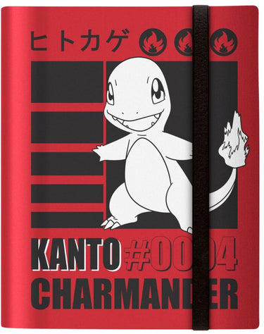 Ultrapro ultra pro pokémon verzamelmap 9-pocket charmander rood kaartenalbum.