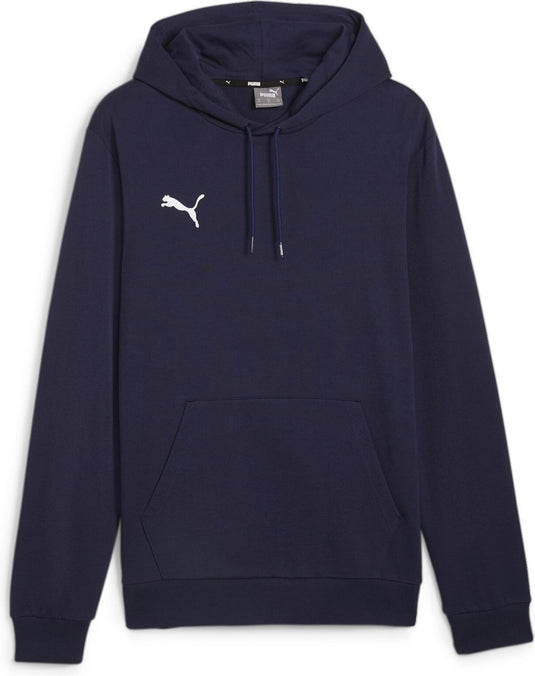 Puma teamgoal casuals hoody heren sporttrui - navy- white