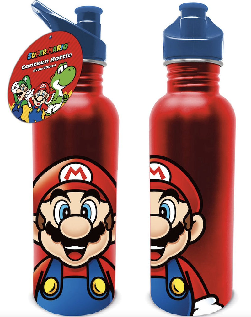 ギャラリービューアに画像をロードする, Lobbes super mario metalen drinkfles 700ml
