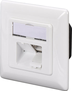 Digitus aansluitdoos cat.6a (diep) - 2 x rj45 - afgeschermd