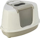 Moderna Hoek kattenbak flip beige