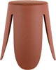 Leitmotiv kruk savor - oranje - ø44cm - modern
