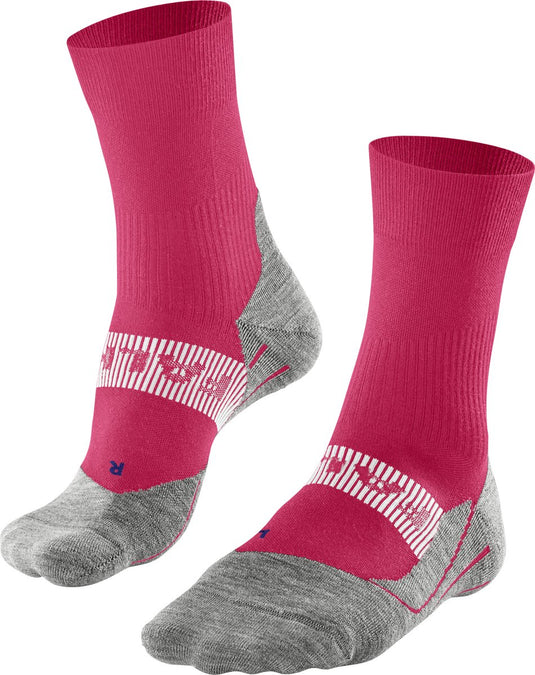 Falke ru4 cool anti-blaar functioneel materiaal hardloopsokken dames rood - maat 41-42