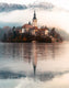 Ravensburger puzzel legpuzzel het eiland van wensen bled sloveniã« 1500 stukjes.
