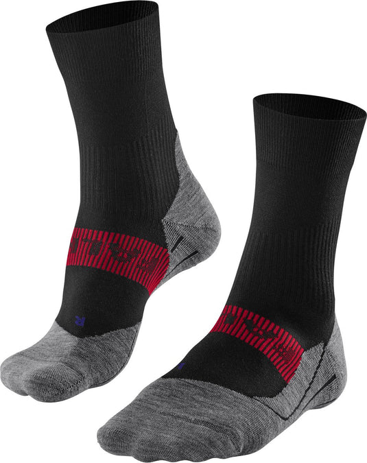 Falke ru4 cool anti-blaar functioneel materiaal hardloopsokken dames zwart - maat 39-40
