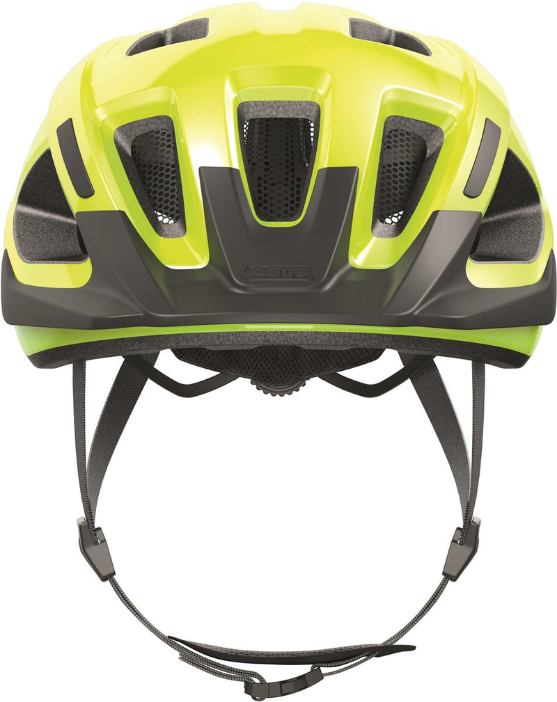 ギャラリービューアに画像をロードする, Abus fietshelm aduro 3.0 signal yellow s - 51-55 cm - geel - geschikt voor gebruik op elektrische fietsen - stadsfietsen - 280 g
