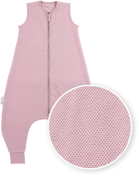 Meyco baby studio collection classic slaapoverall jumper - purple pink - 92cm - 1.0 tog