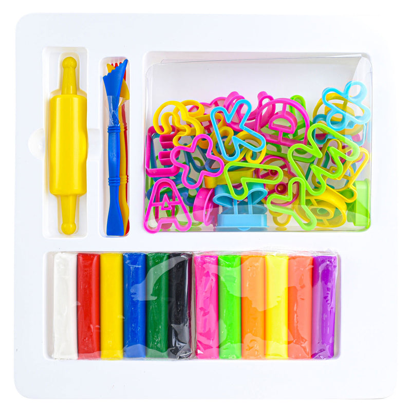 Load image into Gallery viewer, Kleiset met cijfers letters vormpjes. 53dlg

