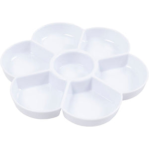 Https: www.cchobby.nl palet-in-bloemvorm-d-17-5-cm-wit-1-stuk