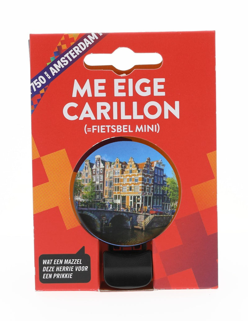 Load image into Gallery viewer, Busch muller fietsbel mirage - amsterdam 750 - gracht in mokum
