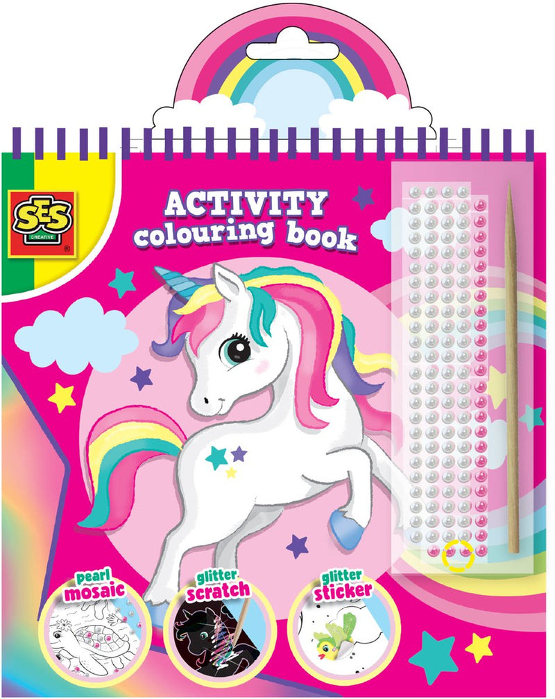 Chargez l'image dans la visionneuse de la galerie, Ses creative ses doe kleurboek glitter 3 in 1
