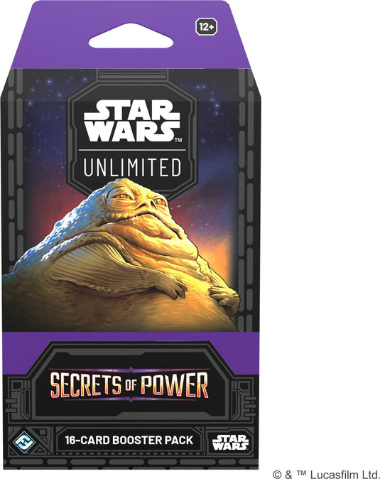 Fantasy flight games star wars unlimited - secrets of power - sleeved booster