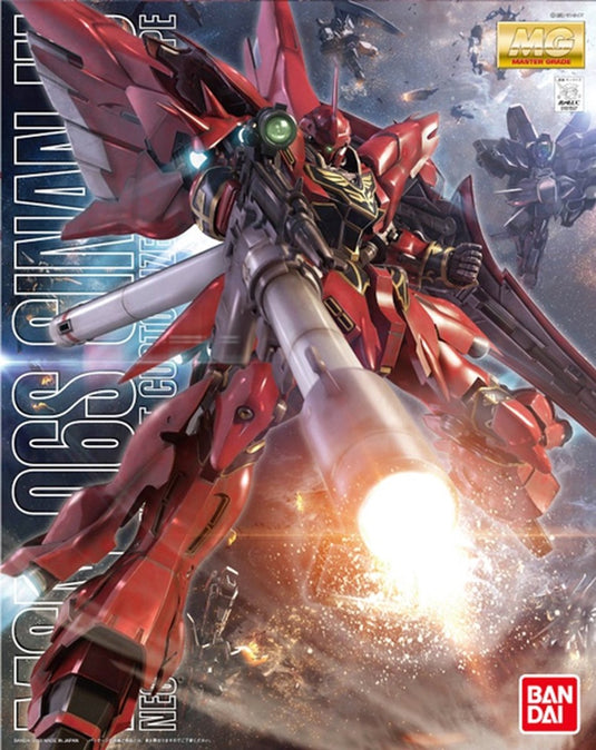 Bandai hobby bandai gundam sinanju mg ova ver. - modelbouw voor volwassenen - 1 100