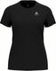 Odlo essential flyer hardloopshirt - vrouwen - zwart - s