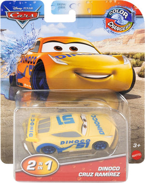 Mattel disney pixar cars disney and pixar cars color changers dinoco cruz ramirez