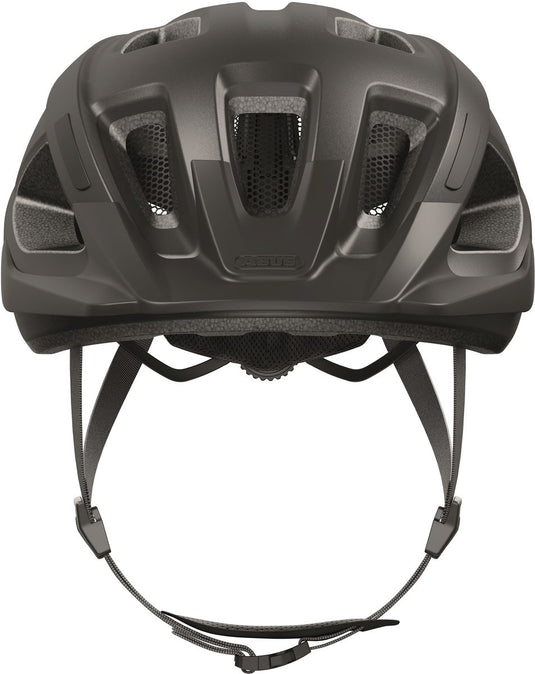 Abus Helm Aduro 3.0 - sportieve en chique stadshelm voor veilig fietsen in het drukke stadsverkeer - titan - 51-55cm